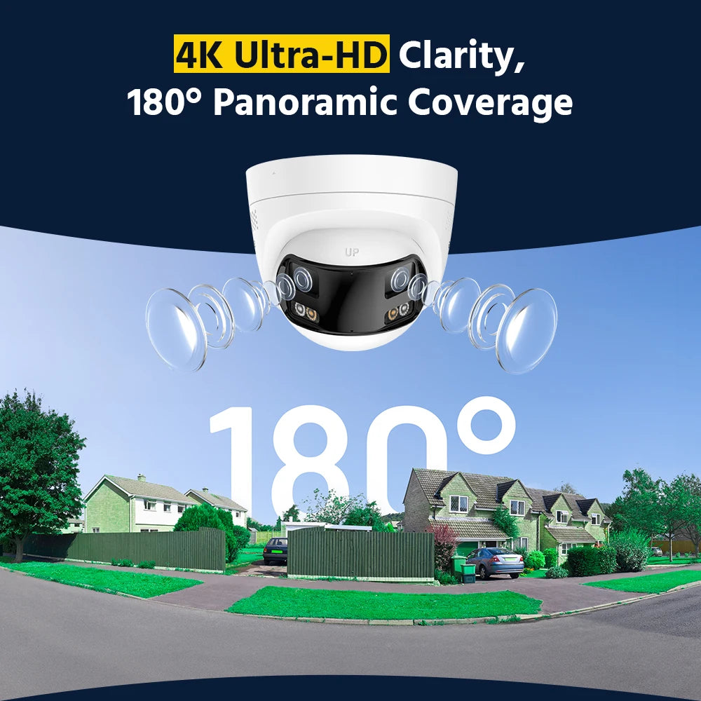 ANNKE FCD800 8MP 180 Degree Panoramic Outdoor PoE Security Camera