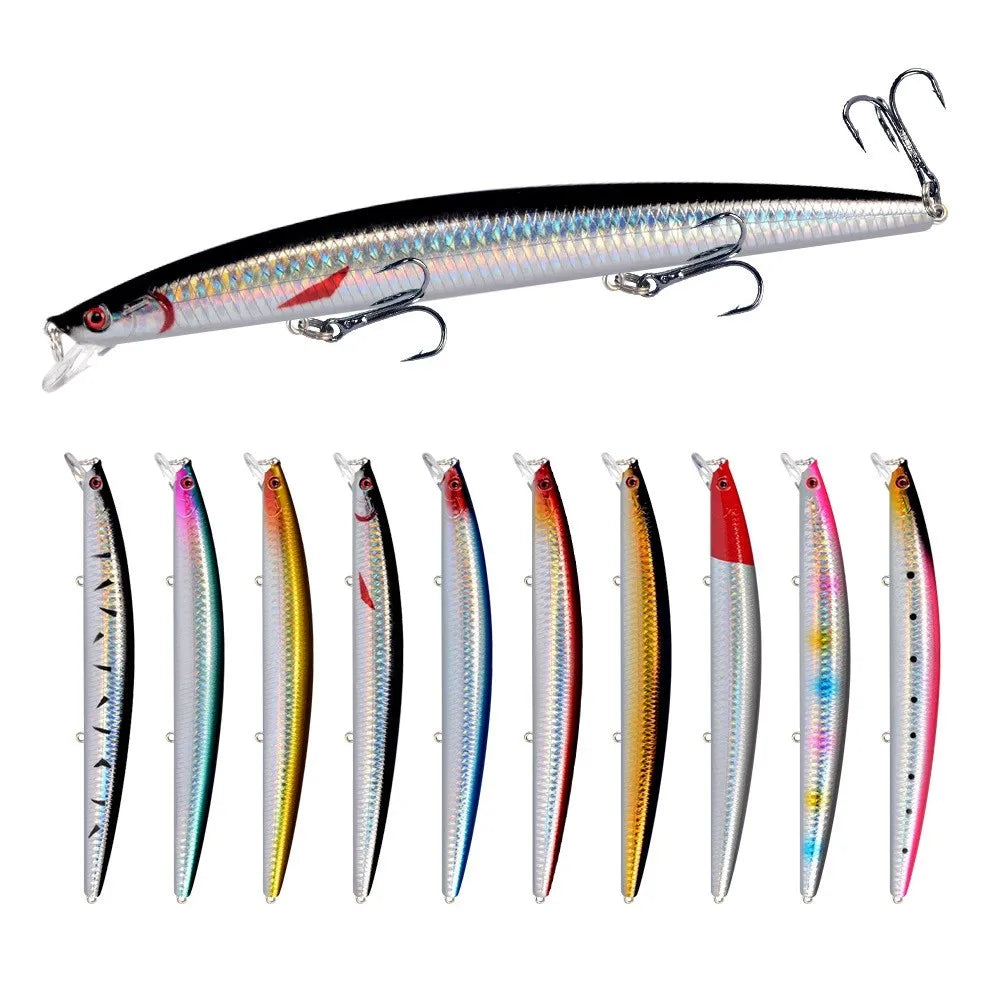Minnow Hard Bait Artificial Fishing Lures For Freshwater And Saltwater