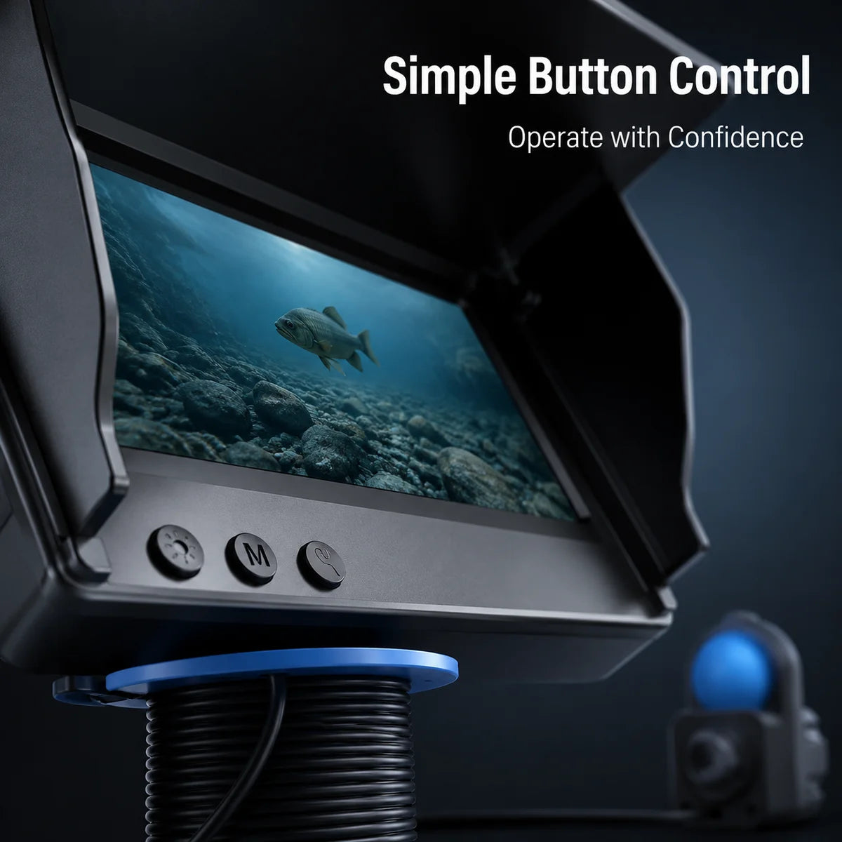 Underwater Fishing Camera With Monitor And Night Vision Fish Finder
