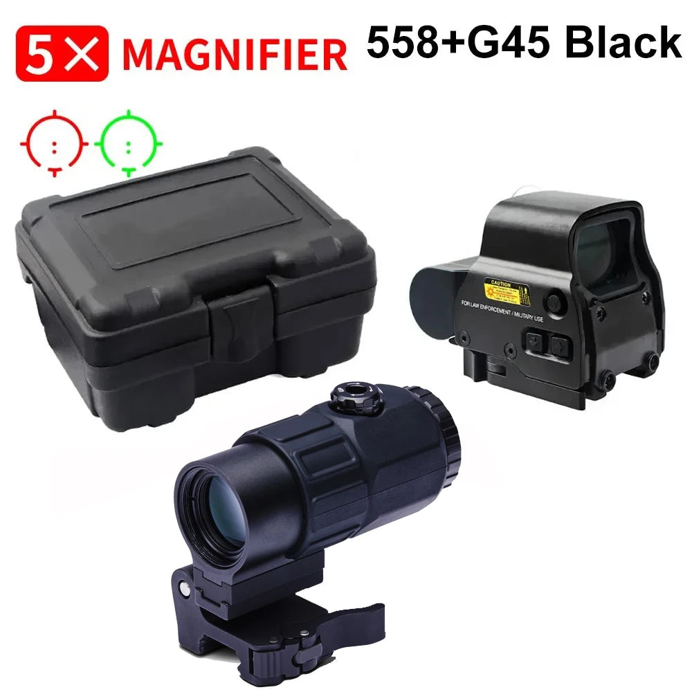 Bestsight Model 558 Holographic Collimator Sight With Quick Detach Lever