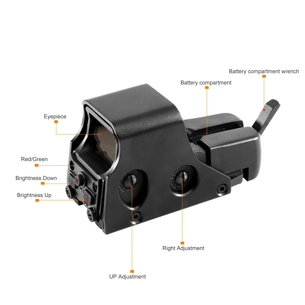 Bestsight Red Green Dot Holographic Hunting Reflex Sight