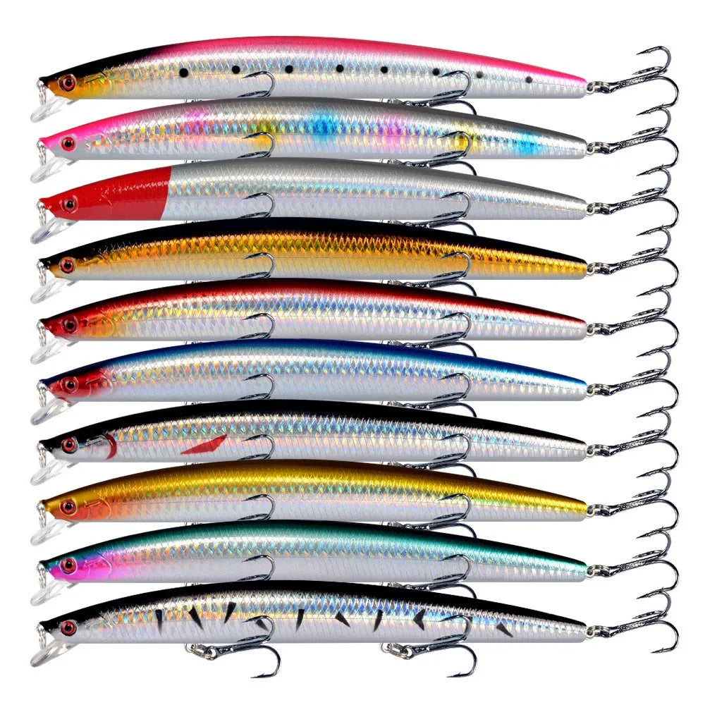Minnow Hard Bait Artificial Fishing Lures For Freshwater And Saltwater