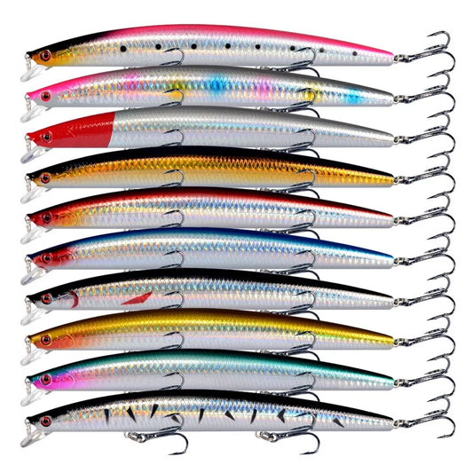 Minnow Hard Bait Artificial Fishing Lures For Freshwater And Saltwater