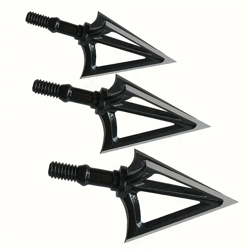 Premium Fixed Blade Hunting Arrowheads For Crossbow And Compound Bows