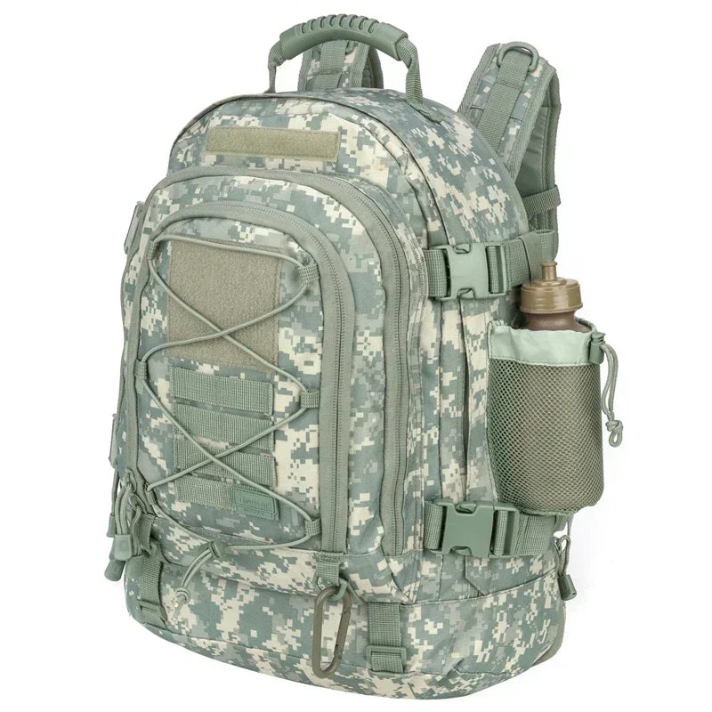 LQARMY Tactical Molle Backpack Military Waterproof Rucksack Hiking Camping