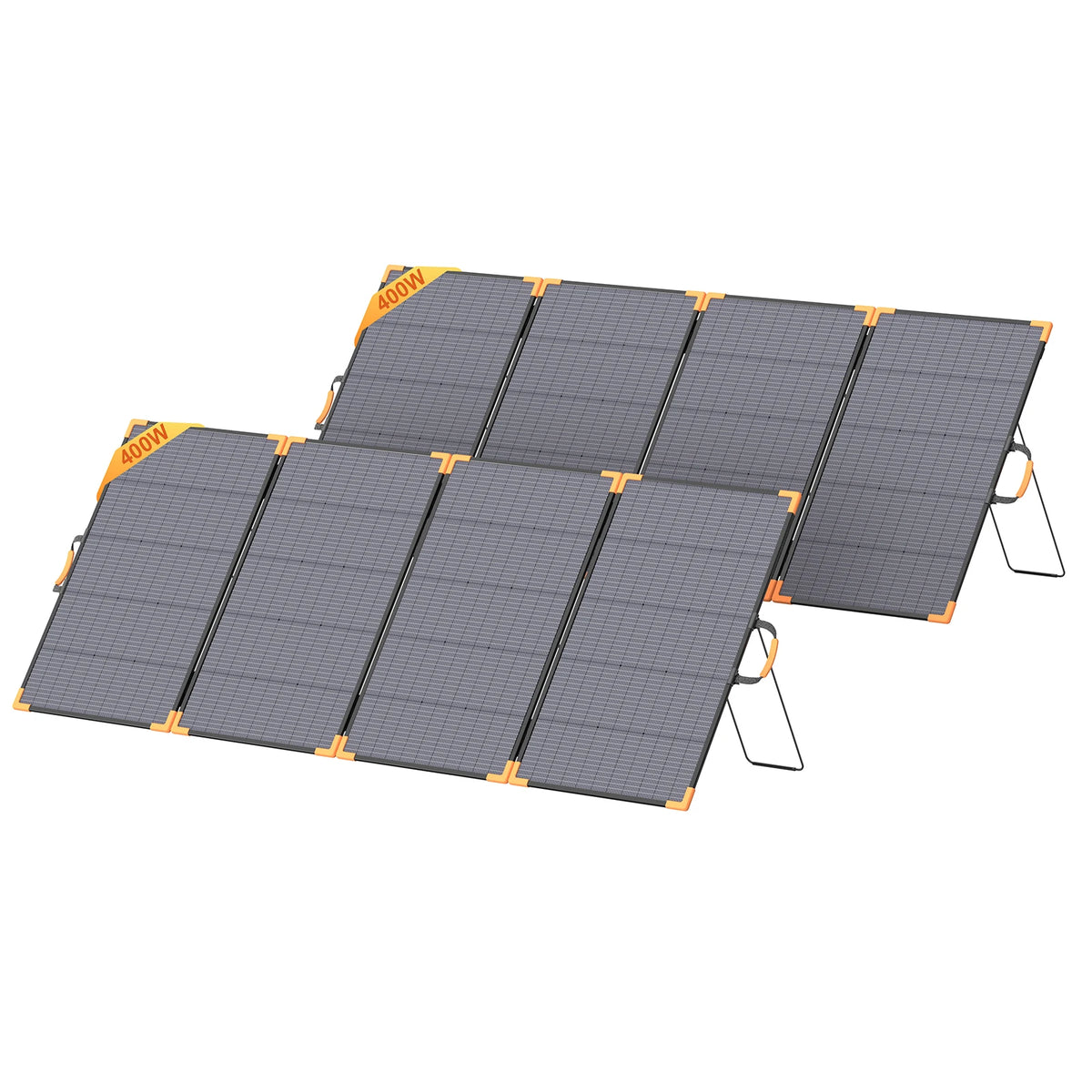 Mhpowos 400W Bifacial Foldable Solar Panel Portable Charger