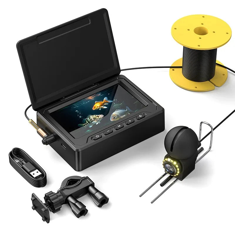 1080P Underwater Fishing Camera Portable Fish Finder Infrared Night Vision