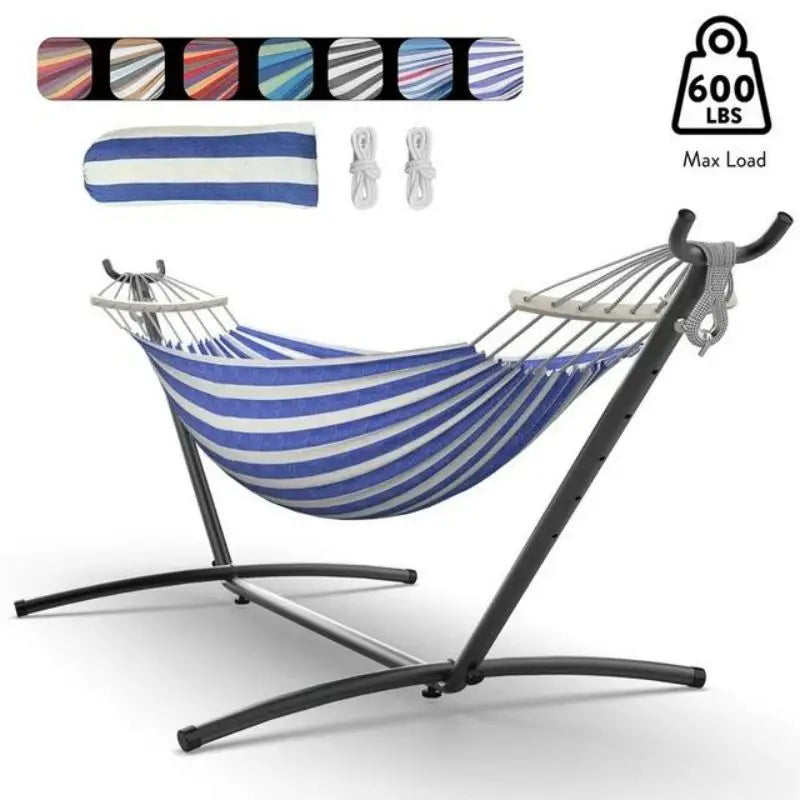 Gyroor Heavy Duty Adjustable Stand Hammock For Outdoor Relaxation