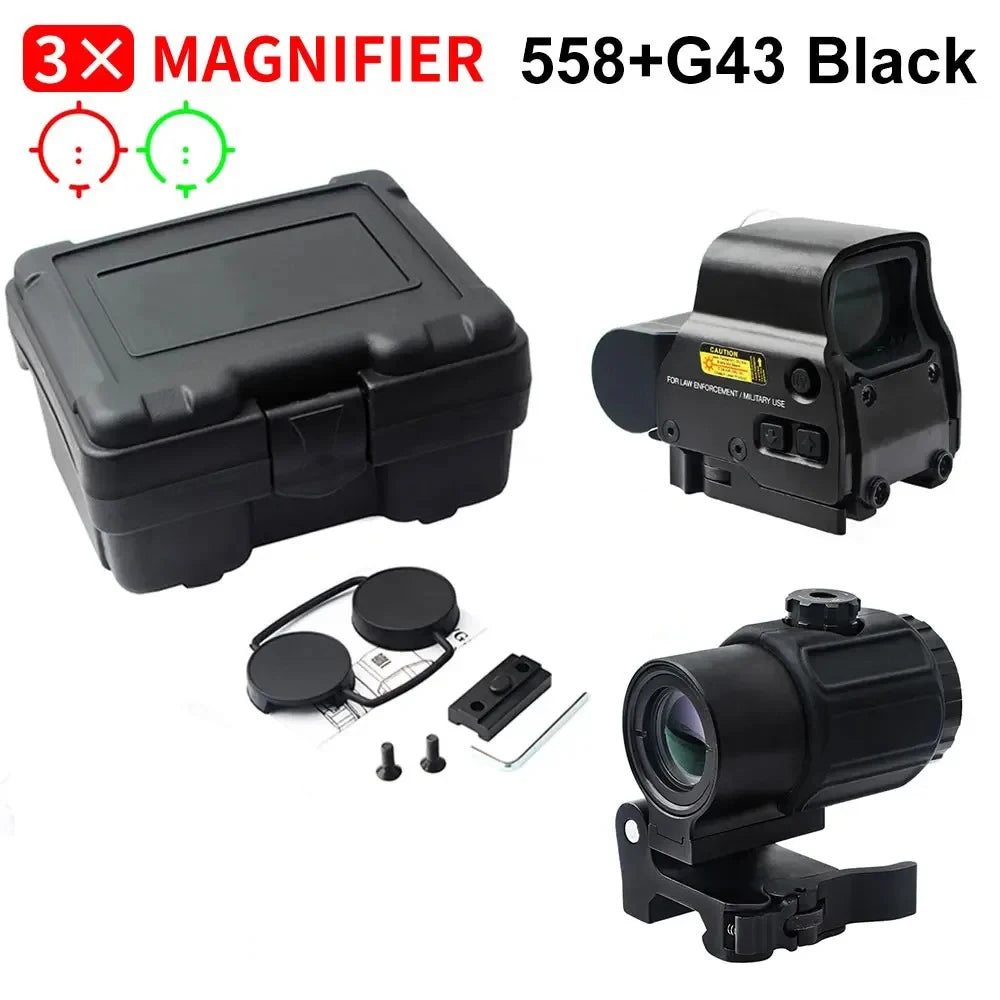 Bestsight Model 558 Holographic Collimator Sight With Quick Detach Lever