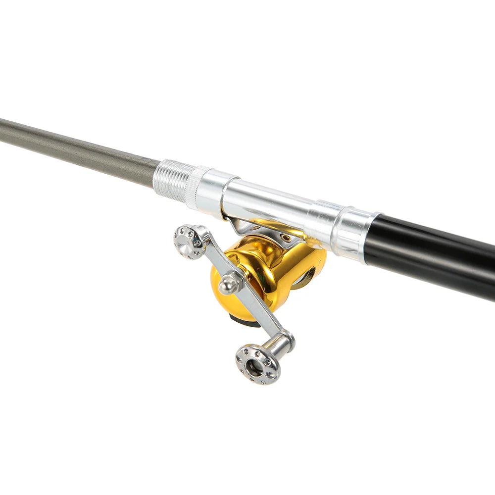 Portable Telescopic Pen Fishing Rod Set With Reel Line Lures