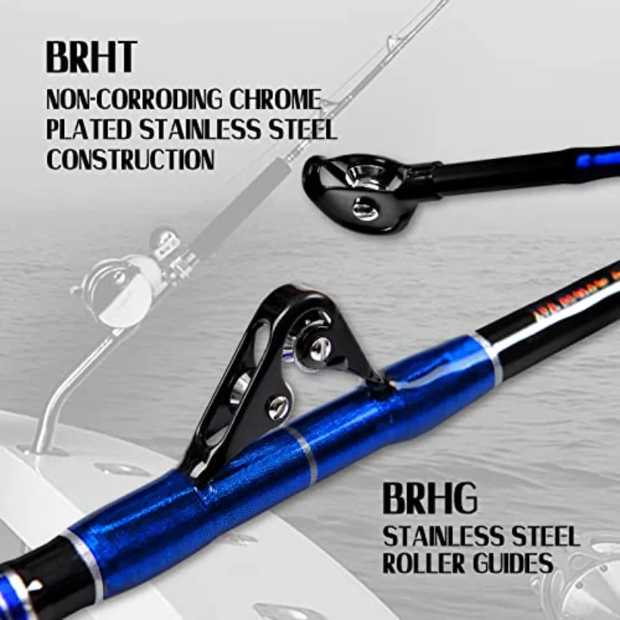 Heavy Duty Offshore Trolling Rod for Deep Sea Fishing