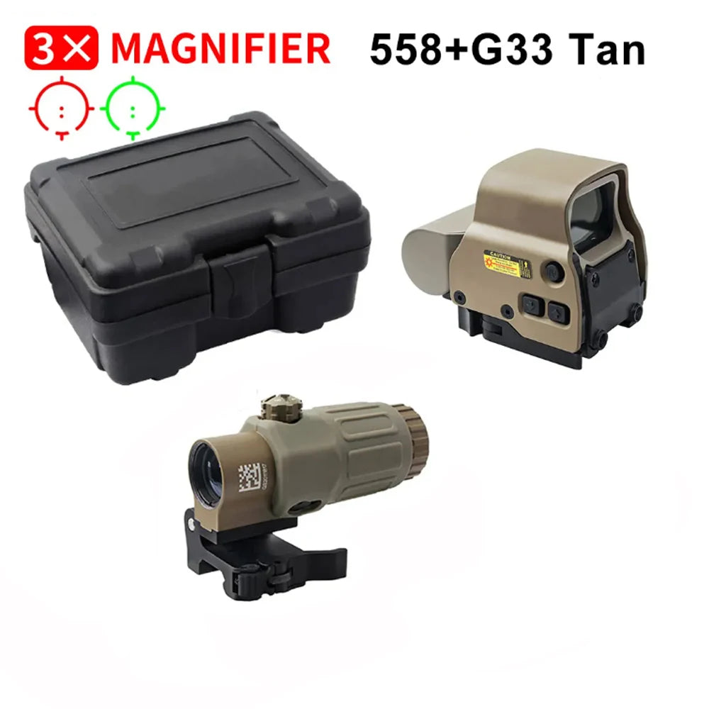 Bestsight Model 558 Holographic Collimator Sight With Quick Detach Lever