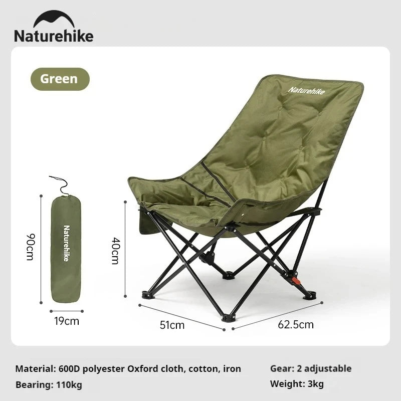 Naturehike Moon Chair Portable Folding Camping Lounge Chair