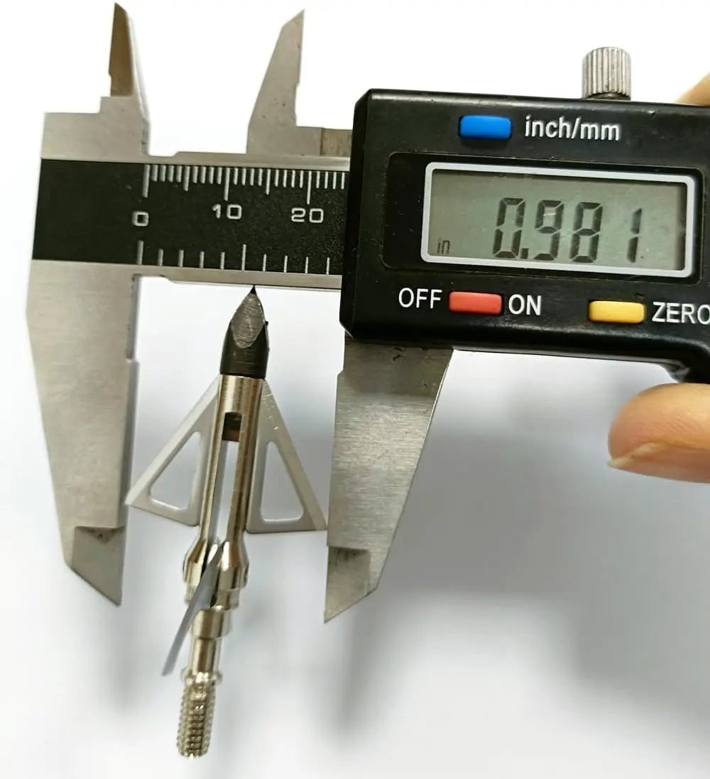 Hunting Hybrid Mechanical Broadheads With Chisel Tip For Archery