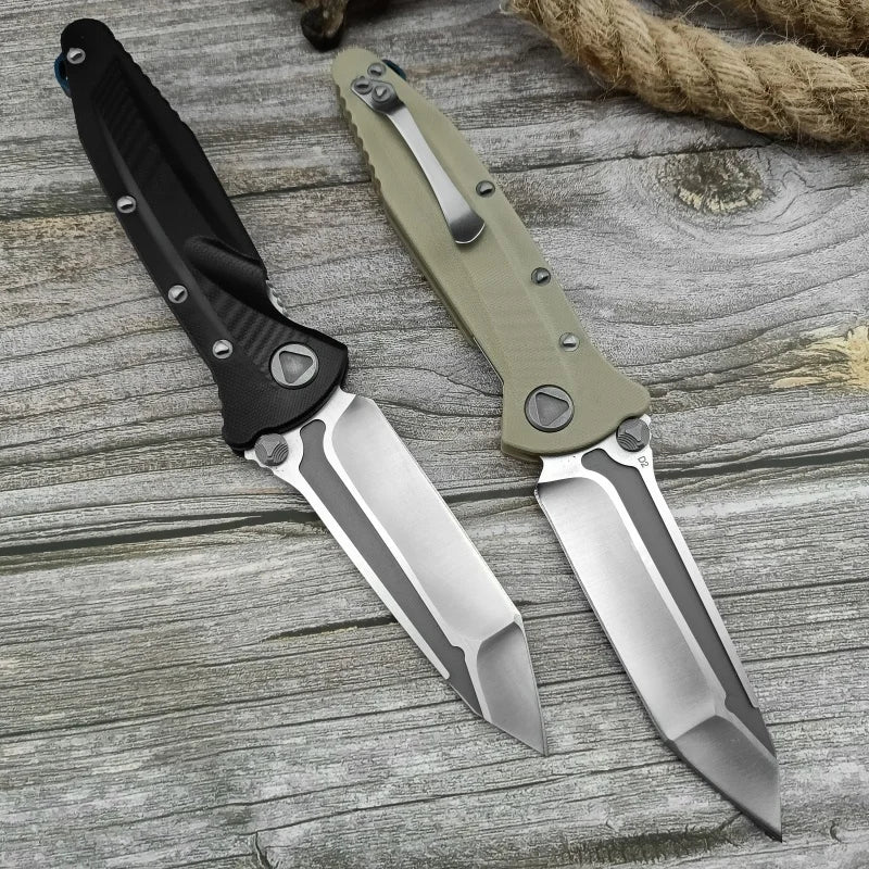 DIY Folding Knife D2 Blade G10 Handle Outdoor Camping Multitool