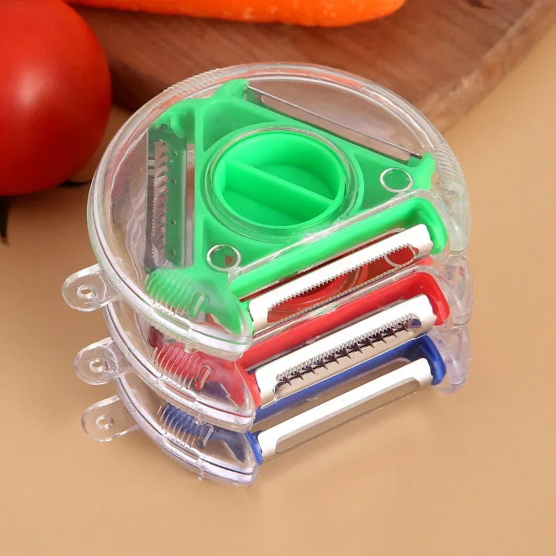 Multi Function 3 In 1 Kitchen Vegetable Peeler Slicer Grater