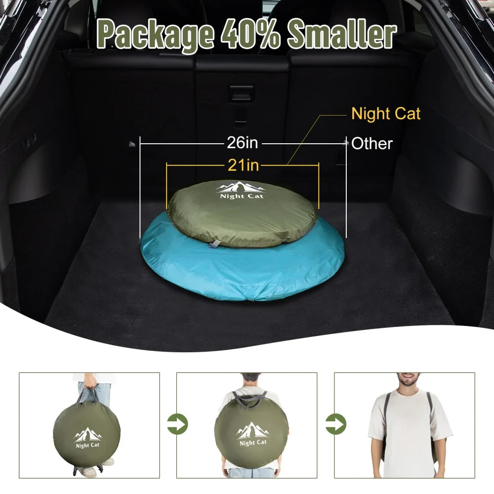 Night Cat Single Person Waterproof Pop Up Camping Tent