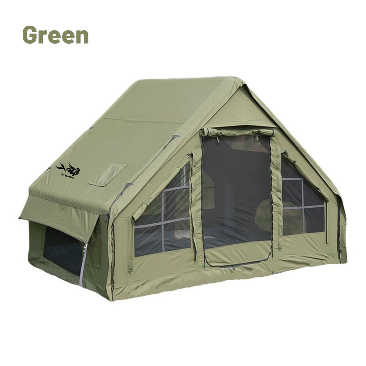 Pakicetus Inflatable Camping Tent With Roof Window For Family Glamping