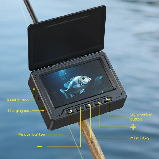 1080P Underwater Fishing Camera Portable Fish Finder Infrared Night Vision