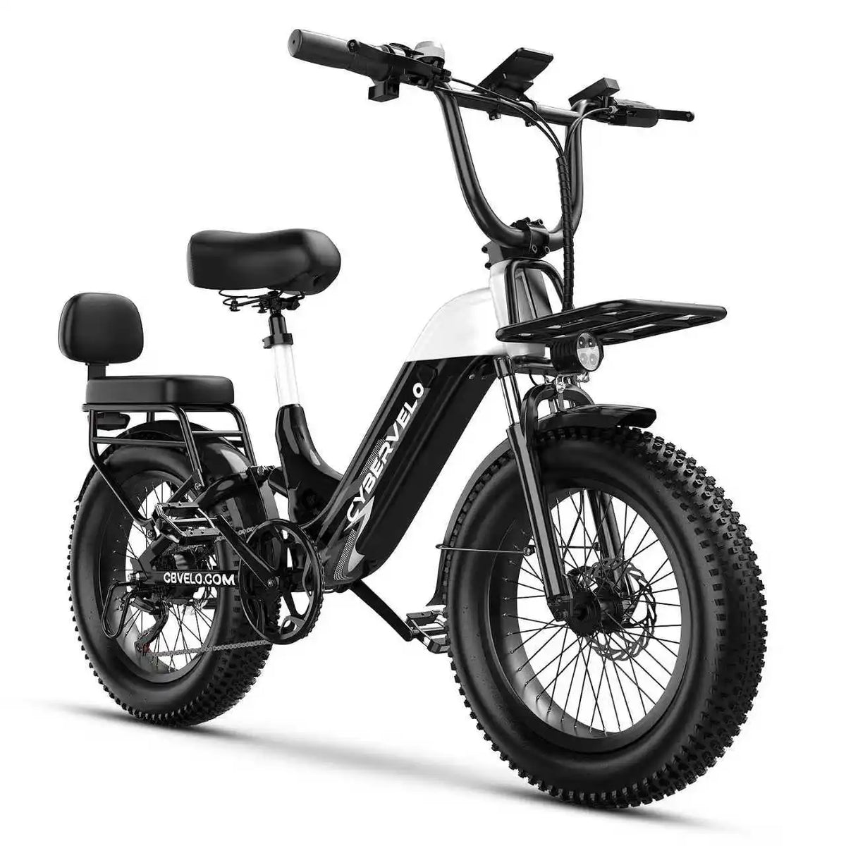 Cybervelo 1500W 7 Speed Step Thru Electric Bike 20Ah Battery