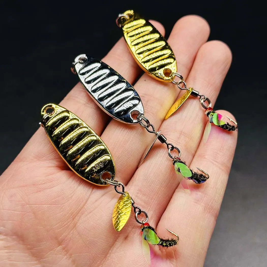 Handmade Fly Fishing Flies Kit With Dry Wet Nymphs Streamers