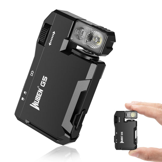WUBEN G5 Magnetic EDC Flashlight 400 Lumen USB C Rechargeable