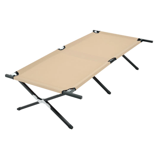 JHK Portable Folding Camping Cot With Sturdy Steel Frame
