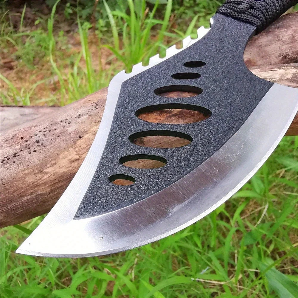 Doom Blade Camping Axe And Knife With Steel Blades