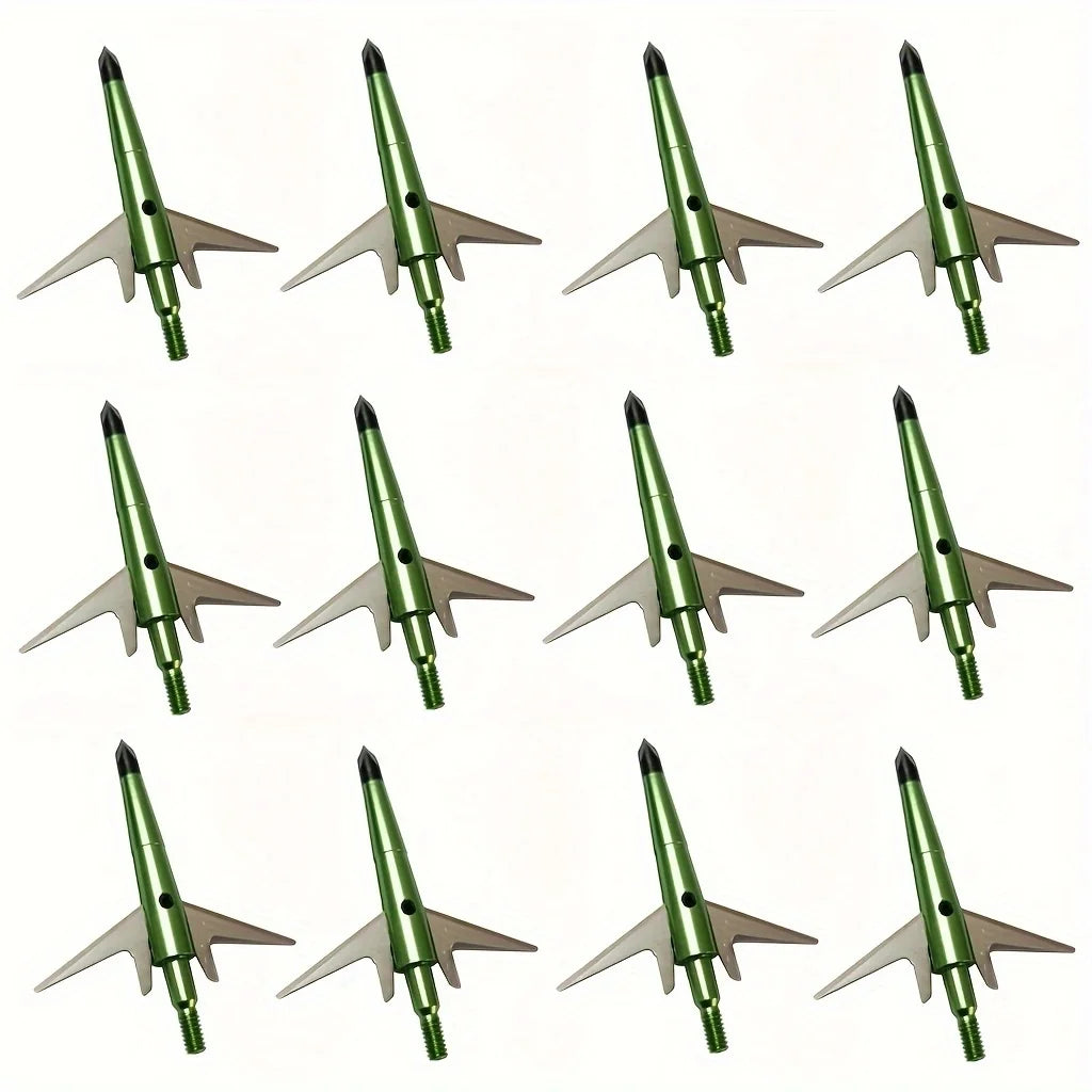Stainless Steel Expandable Archery Hunting Broadheads Kit