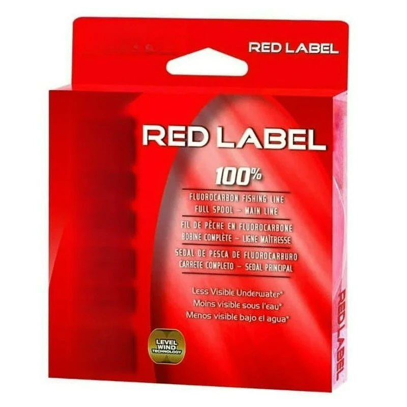 Red Label Fluorocarbon Fishing Line for Ocean Boat Fishing