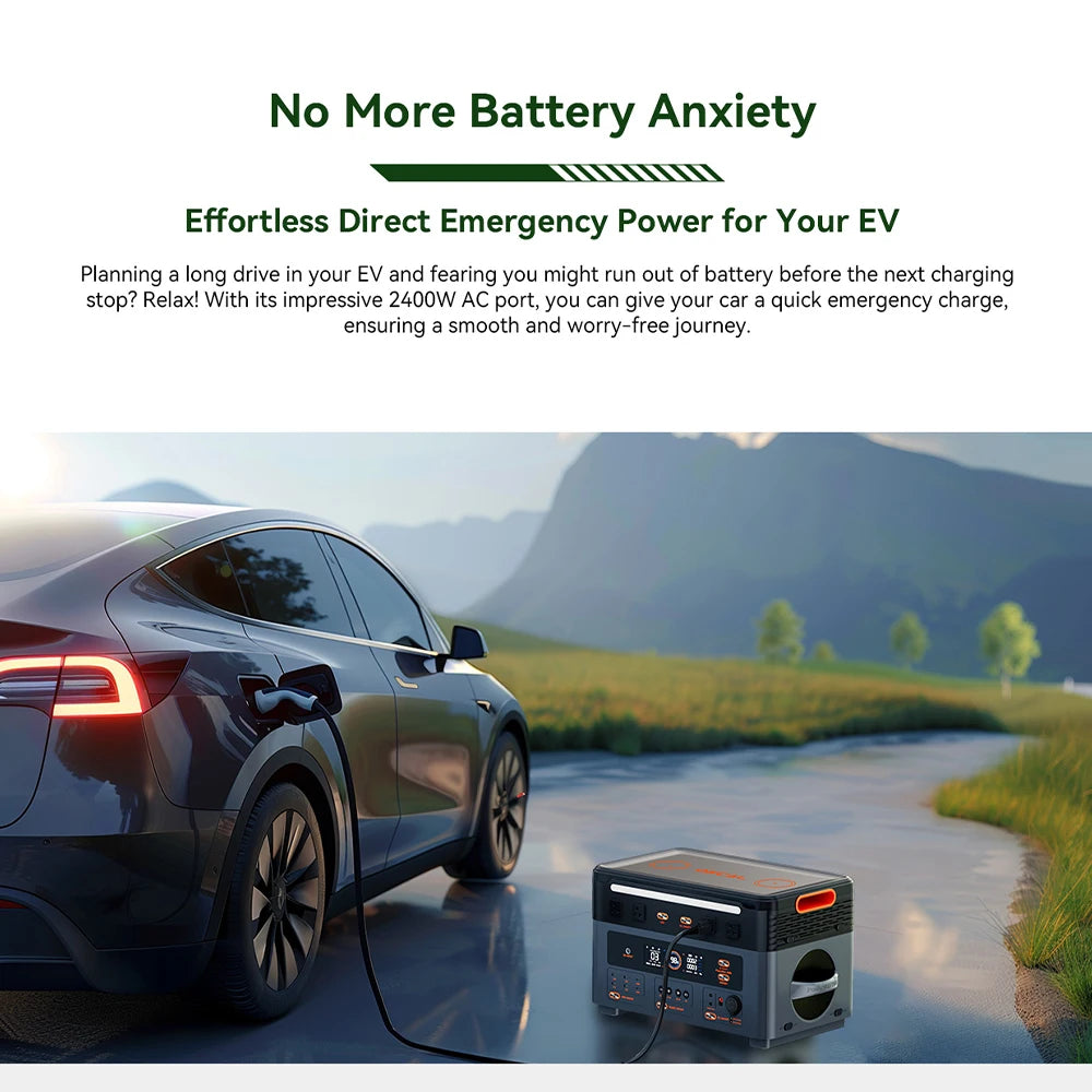 OSCAL Portable Power Station With LiFePO4 Battery And UPS Backup