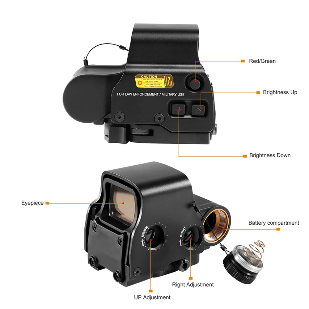 Bestsight Red Green Dot Holographic Hunting Reflex Sight