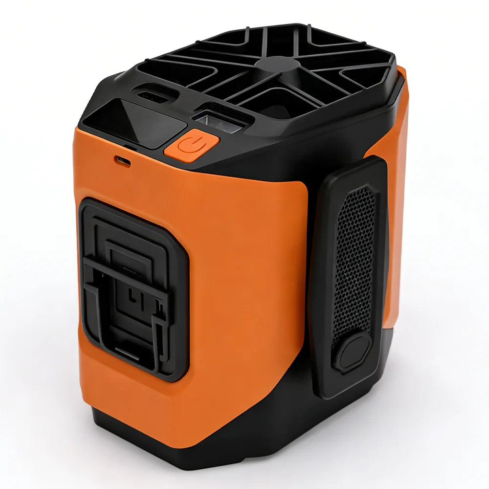 Portable 10000mAh Multifunctional Fan With LED Light And USB Charging