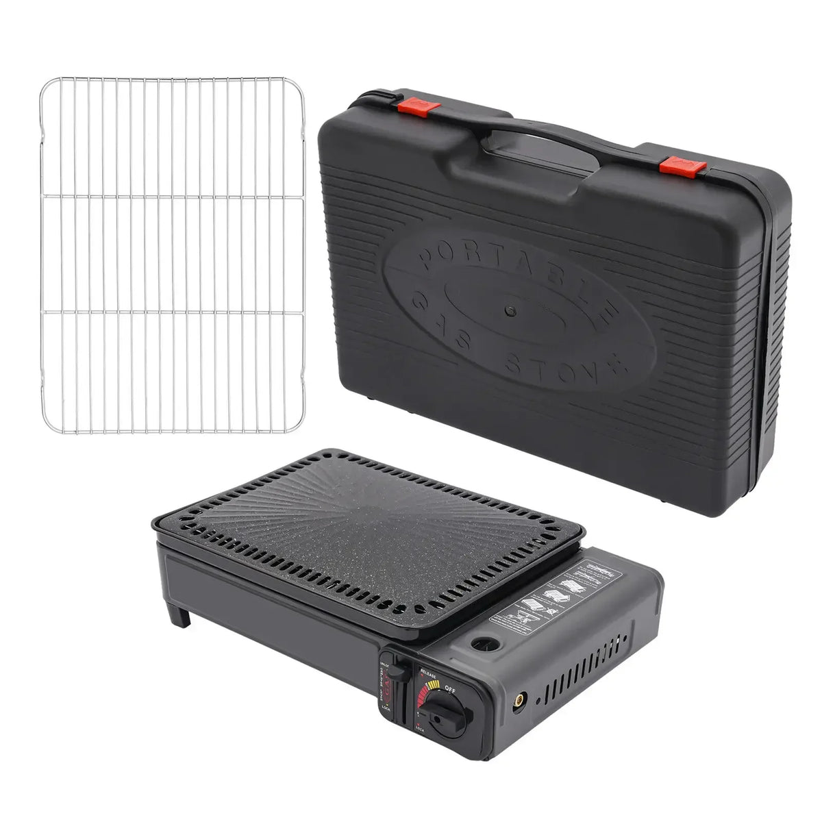 Portable Butane Grill Stove For Outdoor Camping And Trekking