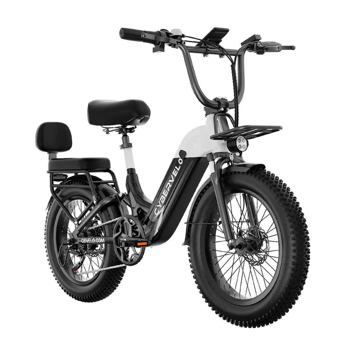 Cybervelo 1500W 7 Speed Step Thru Electric Bike 20Ah Battery