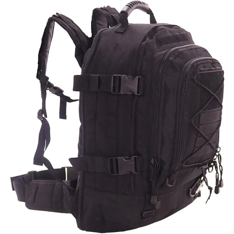 LQARMY Tactical Molle Backpack Military Waterproof Rucksack Hiking Camping