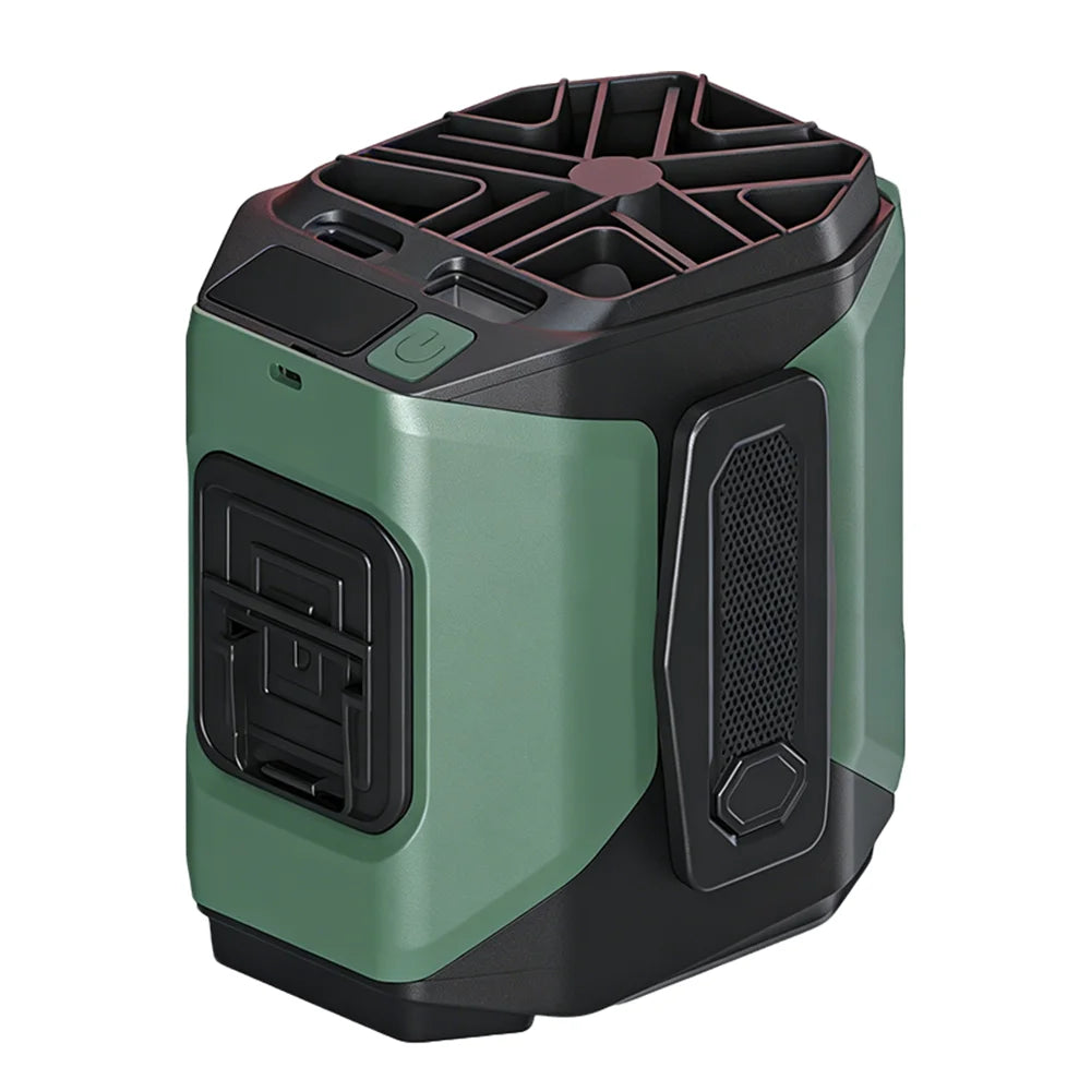 Portable 10000mAh Multifunctional Fan With LED Light And USB Charging
