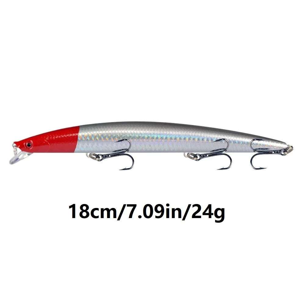 Minnow Hard Bait Artificial Fishing Lures For Freshwater And Saltwater