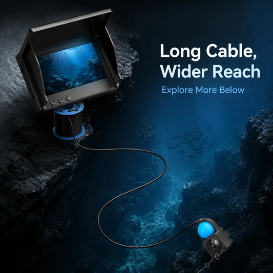Underwater Fishing Camera With Monitor And Night Vision Fish Finder
