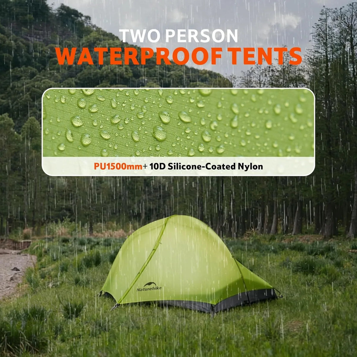 Naturehike Star Trail EXT Ultralight Hiking Tent With Rain Protection